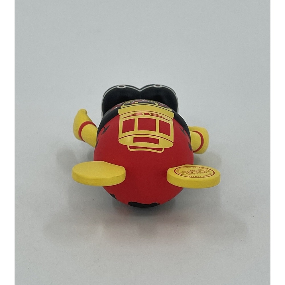 DISNEY VINYLMATION Park 3" Set 1 California Adventure Red Car Trolley - Picture 4 of 5